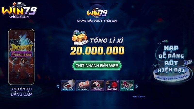 Giới thiệu tổng quan về Win79
